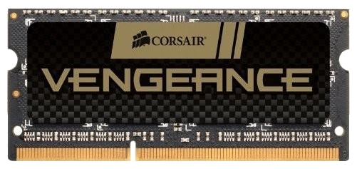 

Память DDR3 SODIMM 8Gb, 1600MHz, CL10, 1.5V Corsair Vengeance (CMSX8GX3M1A1600C10), CMSX8GX3M1A1600C10
