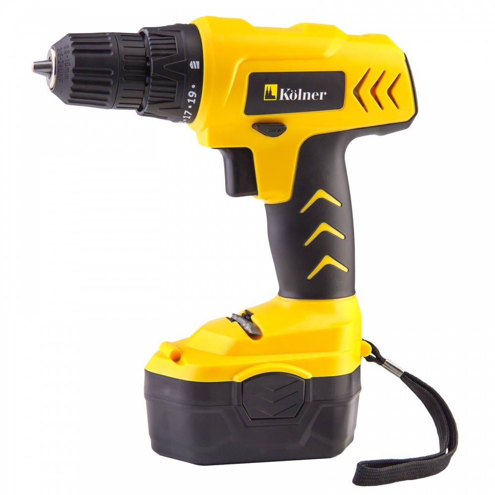 

Шуруповерт Kolner KCD 14,4М, аккумуляторный, 15 Н·м, 550 об/мин, 14.4V, 1.2 А·ч, Ni-Cd, быстрозажимной патрон, 1.4кг, KCD 14,4М