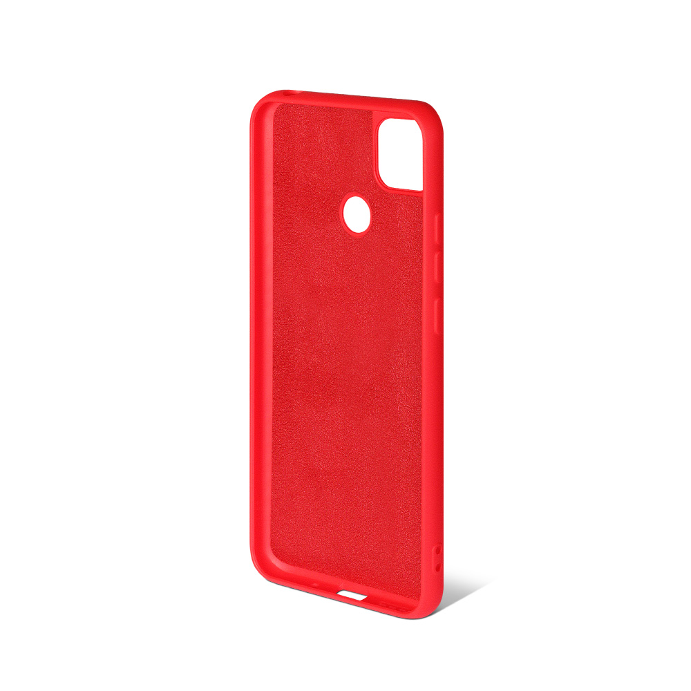 

Чехол-накладка DF для смартфона Xiaomi Redmi 9C, силикон, микрофибра, красный (xiOriginal-14)