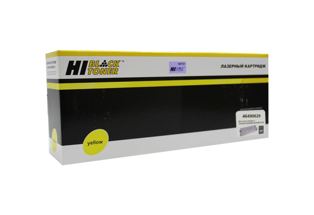 Картридж Hi-Black HB-46490629, желтый, 6000 страниц