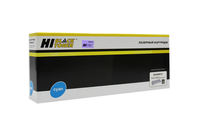 Картридж Hi-Black HB-46490631, голубой, 6000 страниц