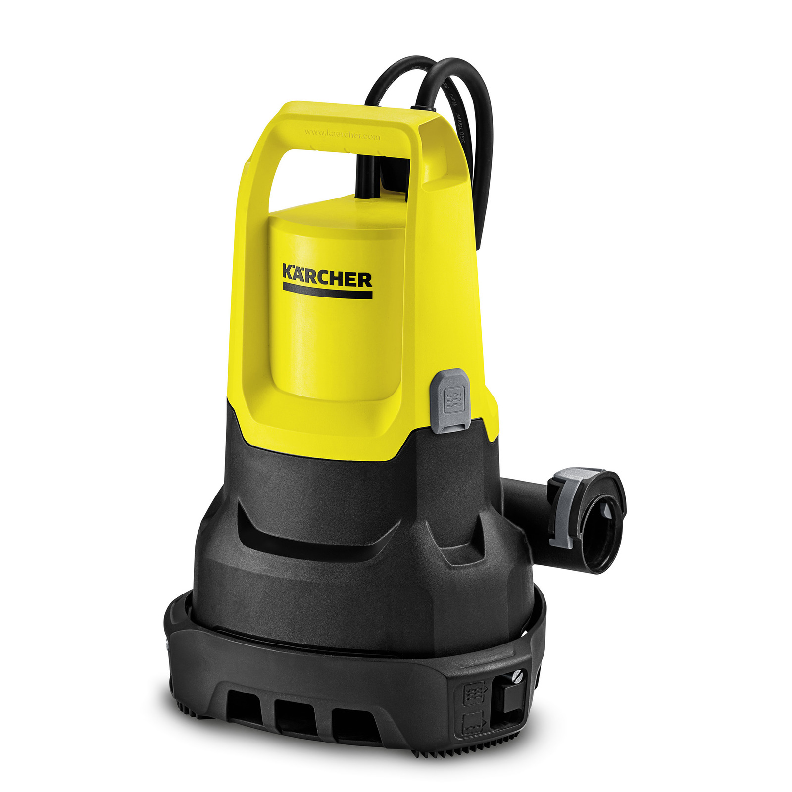 

Электрический водяной насос Karcher DUAL SP 5, 500Вт, погружной, дренажный, производительность 9.5 м³/час, глубина погружения 7м, 4.85кг (1.645-580.0), SP 5