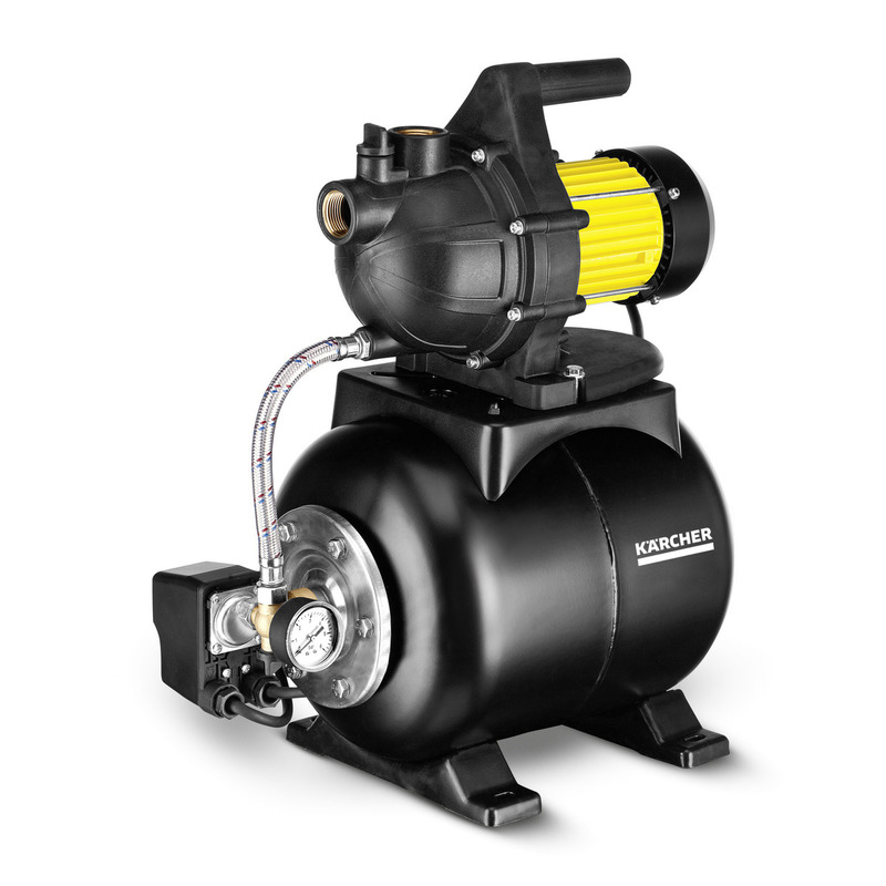 

Электрический водяной насос Karcher Home BP 3, 800Вт, насосная станция, центробежный, производительность 3 м³/час, глубина погружения 7м, 11.3кг (1.645-365.0), BP 3