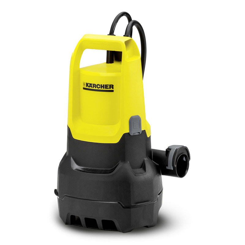 

Электрический водяной насос Karcher Dirt SP 5 , 500Вт, погружной, дренажный, производительность 9.5 м³/час, глубина погружения 7м, 4.65кг (1.645-503.0), SP 5