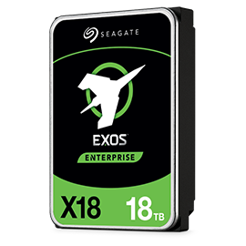 Жесткий диск (HDD) Seagate 18Tb, 3.5", 7.2K, SATA3 (ST18000NM000J)