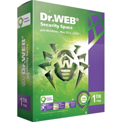 Антивирус Dr.Web Security Space, базовая лицензия, Russian, 1 лицензия, 1 ПК, на 12 месяцев, электронный ключ (LHW-BK-12M-1-A3) Высылается на почту после оплаты!