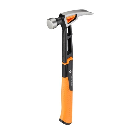 

Молоток столярный, боек сталь 455 г, Fiskars 16oz/13.5" (1020213), 16oz/13.5"
