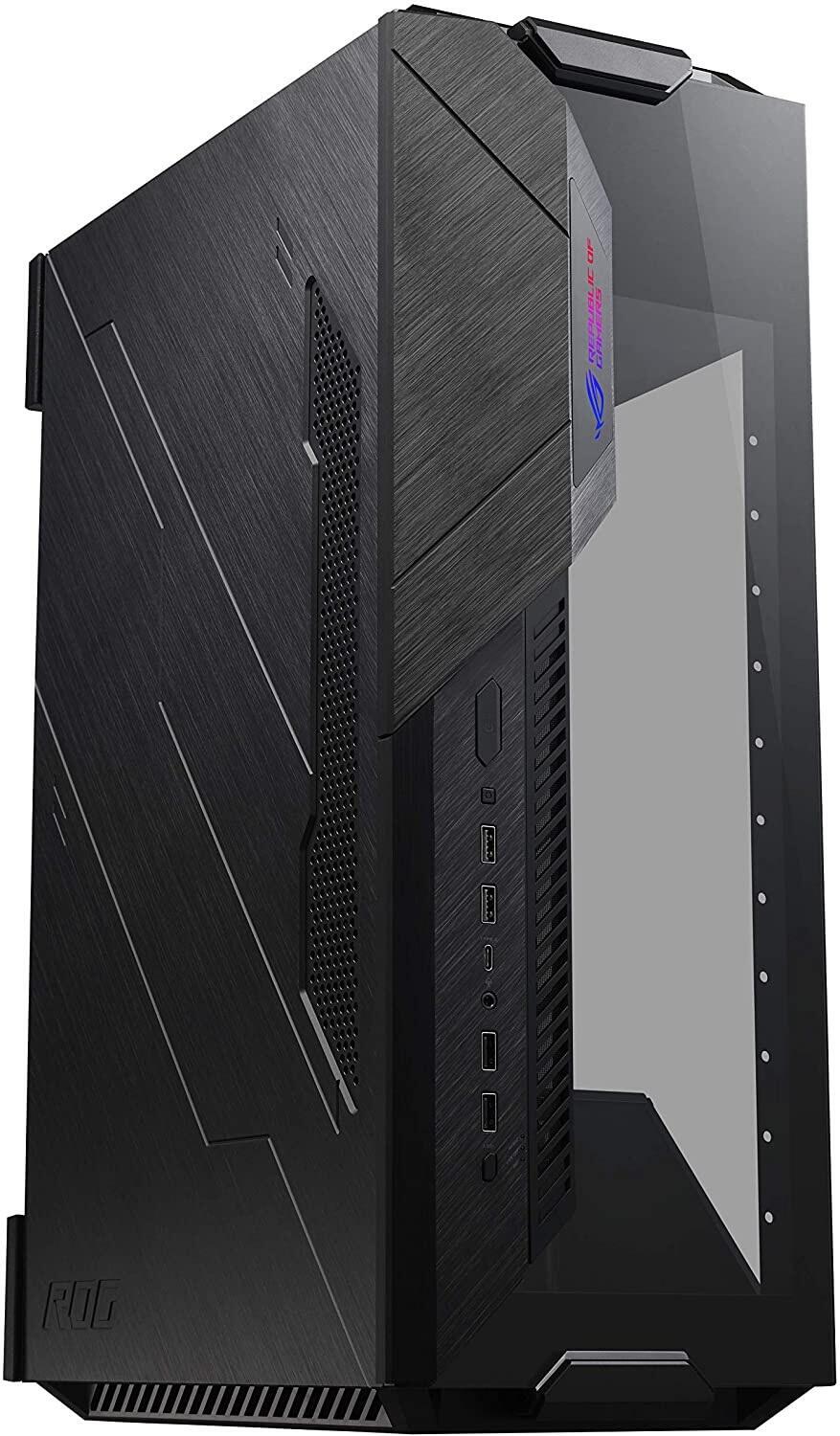 Корпус ASUS ROG Z11, mini-ITX, Mini-Tower, 2xUSB 3.2, USB Type-C, черный, Без БП (90DC00B0-B39020)