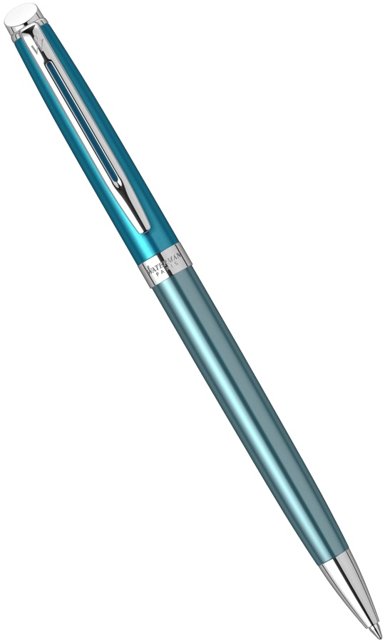 

Ручка шариковая автомат Waterman Hemisphere 2020 Sea Blue CT, синий, подарочная упаковка (2118240), Hemisphere 2020 Sea Blue CT