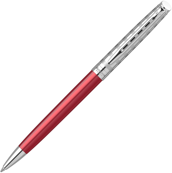 

Ручка шариковая автомат Waterman Hemisphere Deluxe 2020 Marine Red CT, синий, ювелирная латунь, подарочная упаковка (2118292), Hemisphere Deluxe 2020 Marine Red CT
