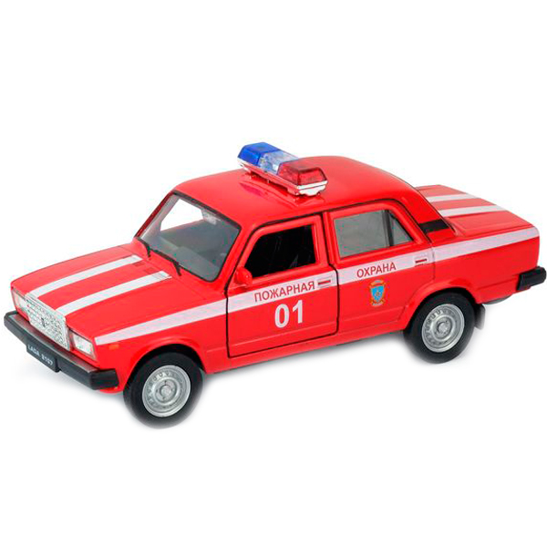 

Автомобиль Welly "LADA 2107 ПОЖАРНАЯ ОХРАНА", красный (43644FS), "LADA 2107 ПОЖАРНАЯ ОХРАНА"