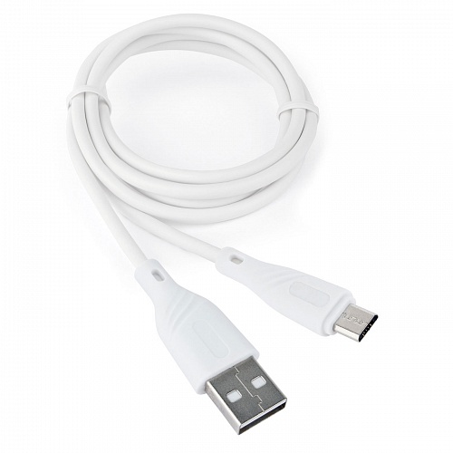 Кабель USB-Micro USB, 1 м, белый Cablexpert