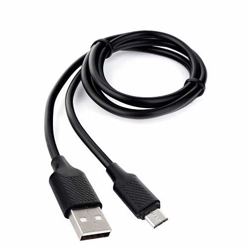 Кабель USB-Micro USB, 1 м, черный Cablexpert Classic 0.2