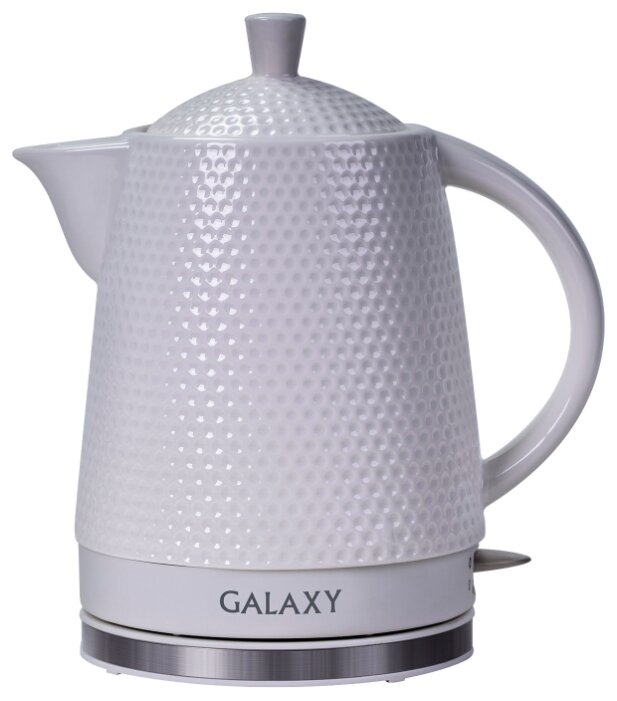 

Чайник Galaxy GL0507 1.8л. 1400Вт, закрытая спираль, керамика, белый (GL 0507), GL0507