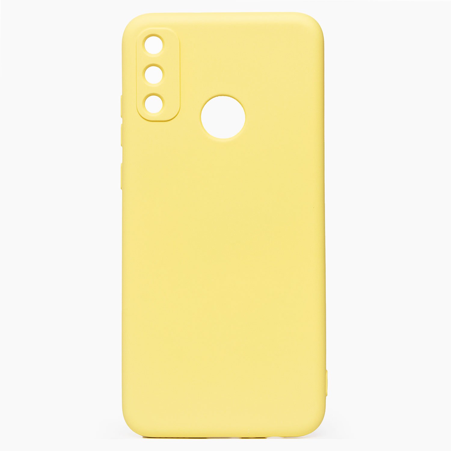 

Чехол-накладка Activ Original Design для смартфона Huawei Honor 9A, силикон, желтый (116821)
