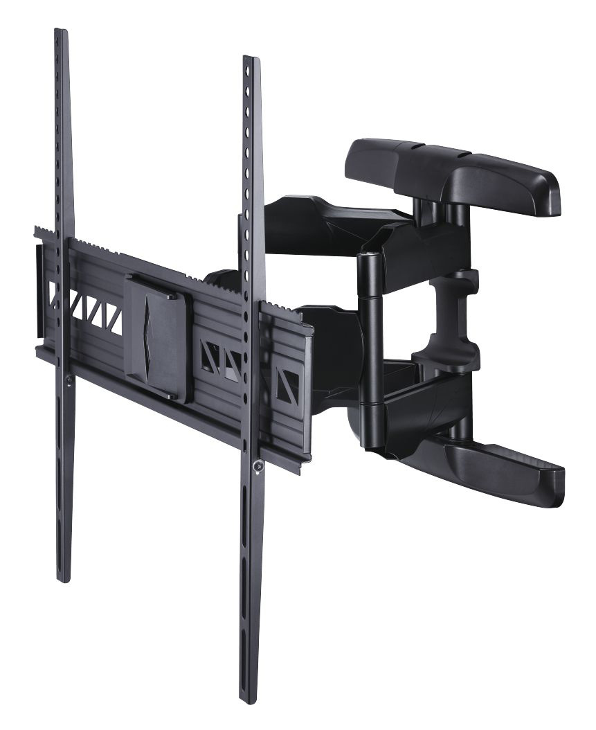 

Кронштейн настенный для TV/монитора HAMA H-116225, 47"-90", VESA 300x100мм-800x500мм, наклонный, поворотный, до 75 кг, черный (00116225), H-116225