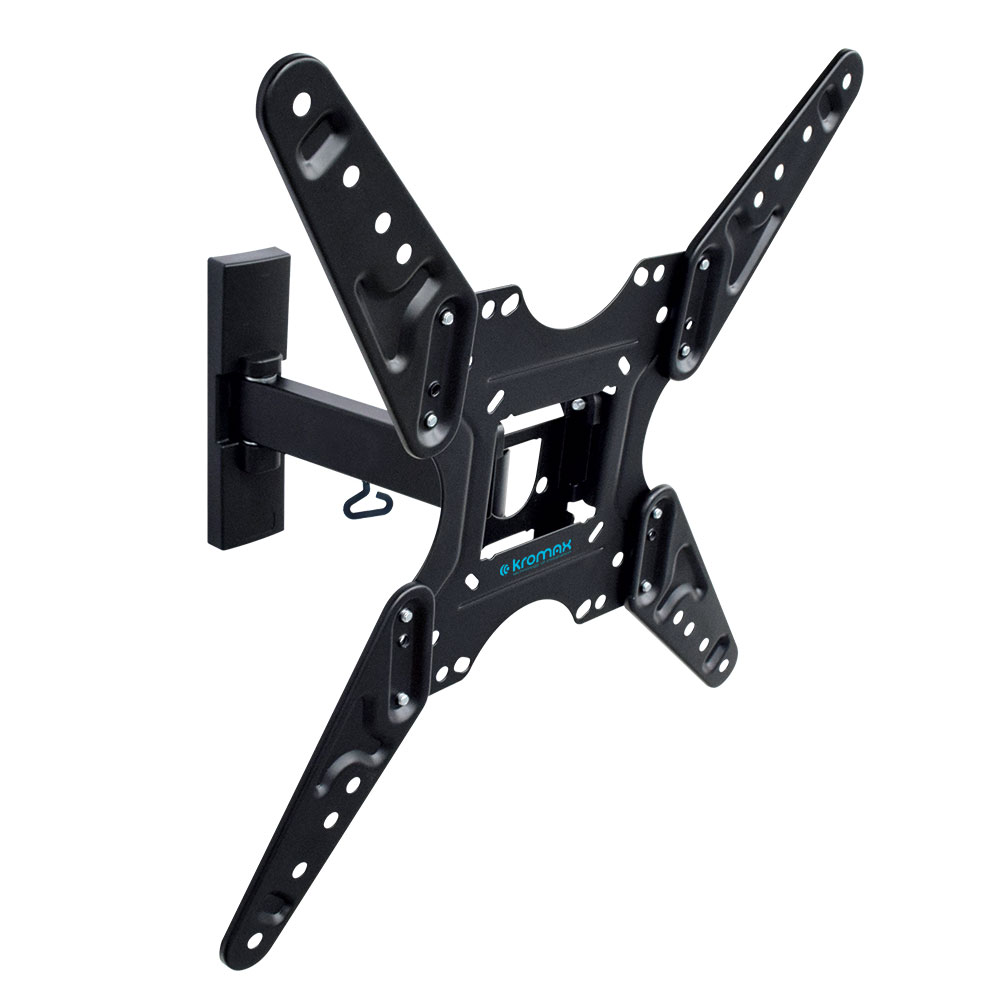 

Кронштейн настенный для TV/монитора KROMAX OPTIMA-413, 20"-55", VESA 100x100мм-400x400мм, наклонный, поворотный, портрет-альбом, до 30 кг, черный (29010), OPTIMA-413