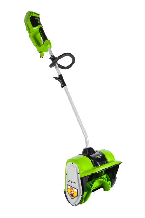 

Снегоуборщик GreenWorks G-MAX 40V G40SS30, электрический, аккумуляторный (2600807) поставляется без аккумуляторов и зарядного устройства, G40SS30