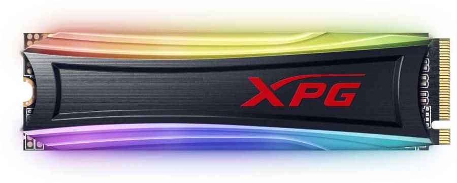 Твердотельный накопитель (SSD) ADATA 1Tb XPG SPECTRIX S40G RGB, 2280, M.2, NVMe (AS40G-1TT-C) - фото 1