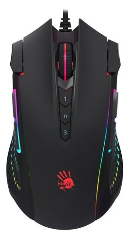 Мышь A4Tech Bloody J90s, USB, черный
