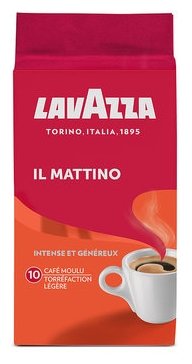 

Кофе молотый Lavazza IL Mattino 250г, робуста, светлая обжарка, средний помол, вакуумная упаковка (3201), IL Mattino