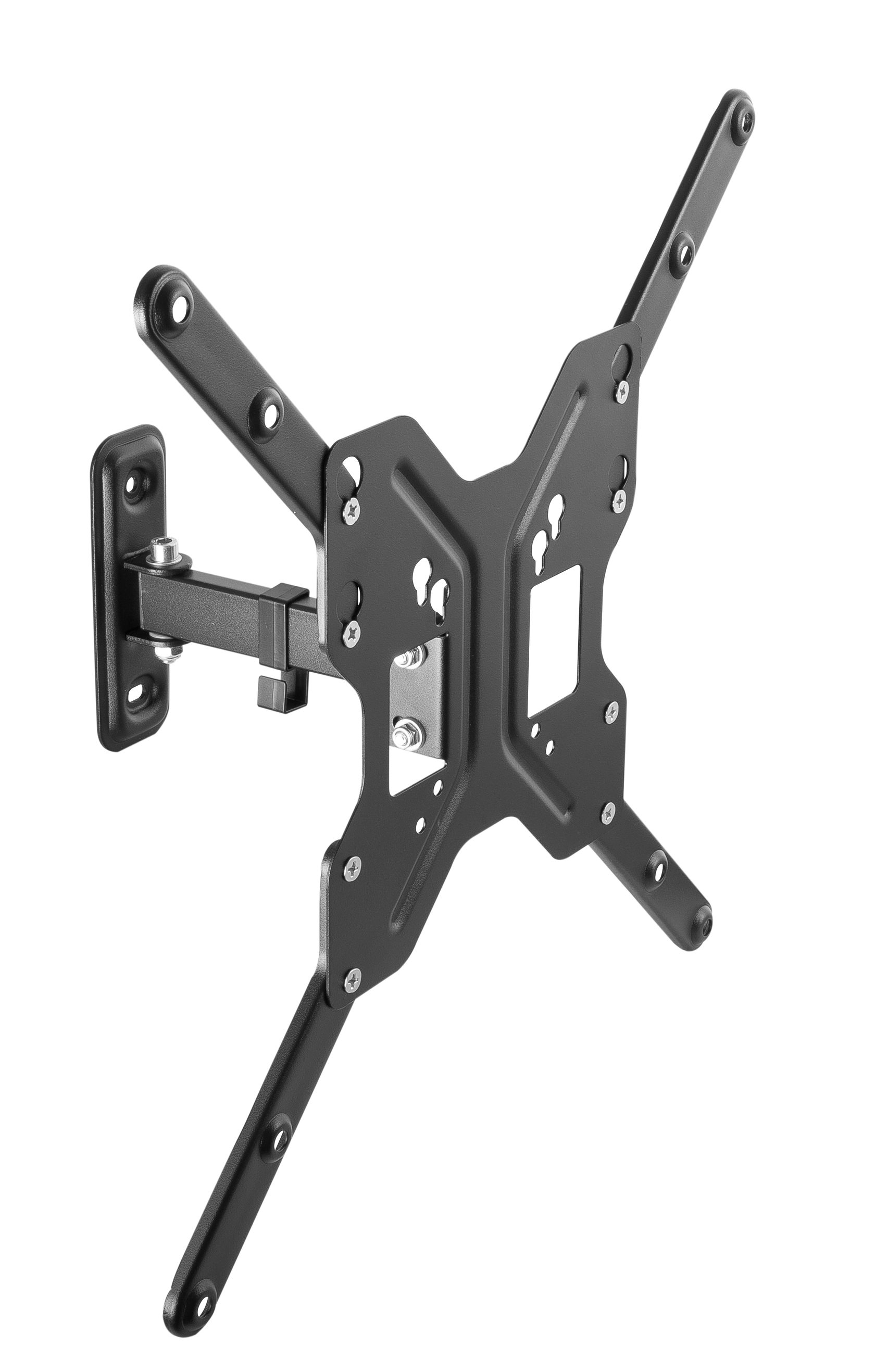 

Кронштейн настенный для TV/монитора Ultramounts UM 902, 23"-55", VESA 75x75мм-400x400мм, наклонный, поворотный, портрет-альбом, до 30 кг, черный, UM 902