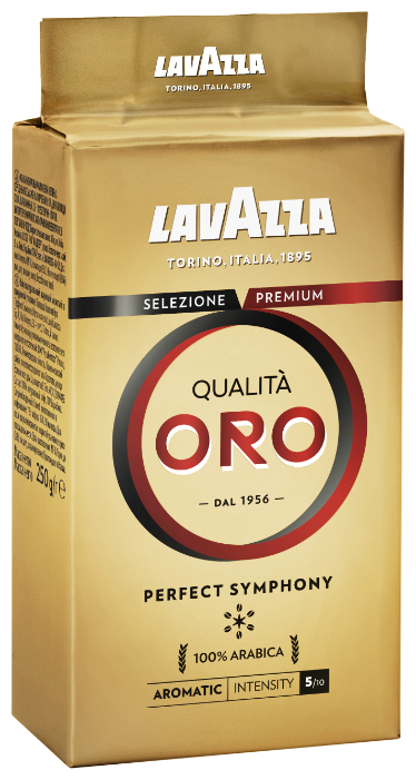 Кофе молотый Lavazza Qualita Oro 250 г, арабика