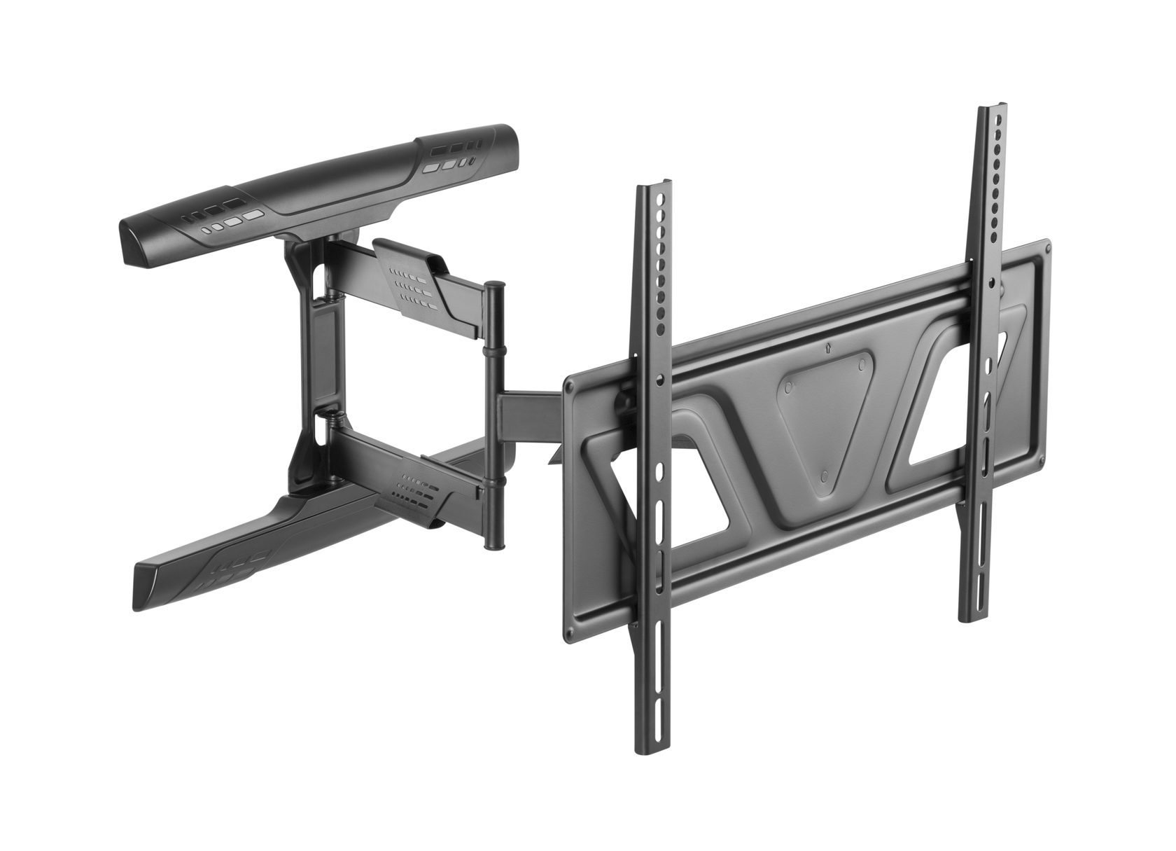 

Кронштейн настенный для TV/монитора Ultramounts UM 910, 37"-75", VESA 200x200мм-600x400мм, наклонный, поворотный, портрет-альбом, до 35 кг, черный, UM 910