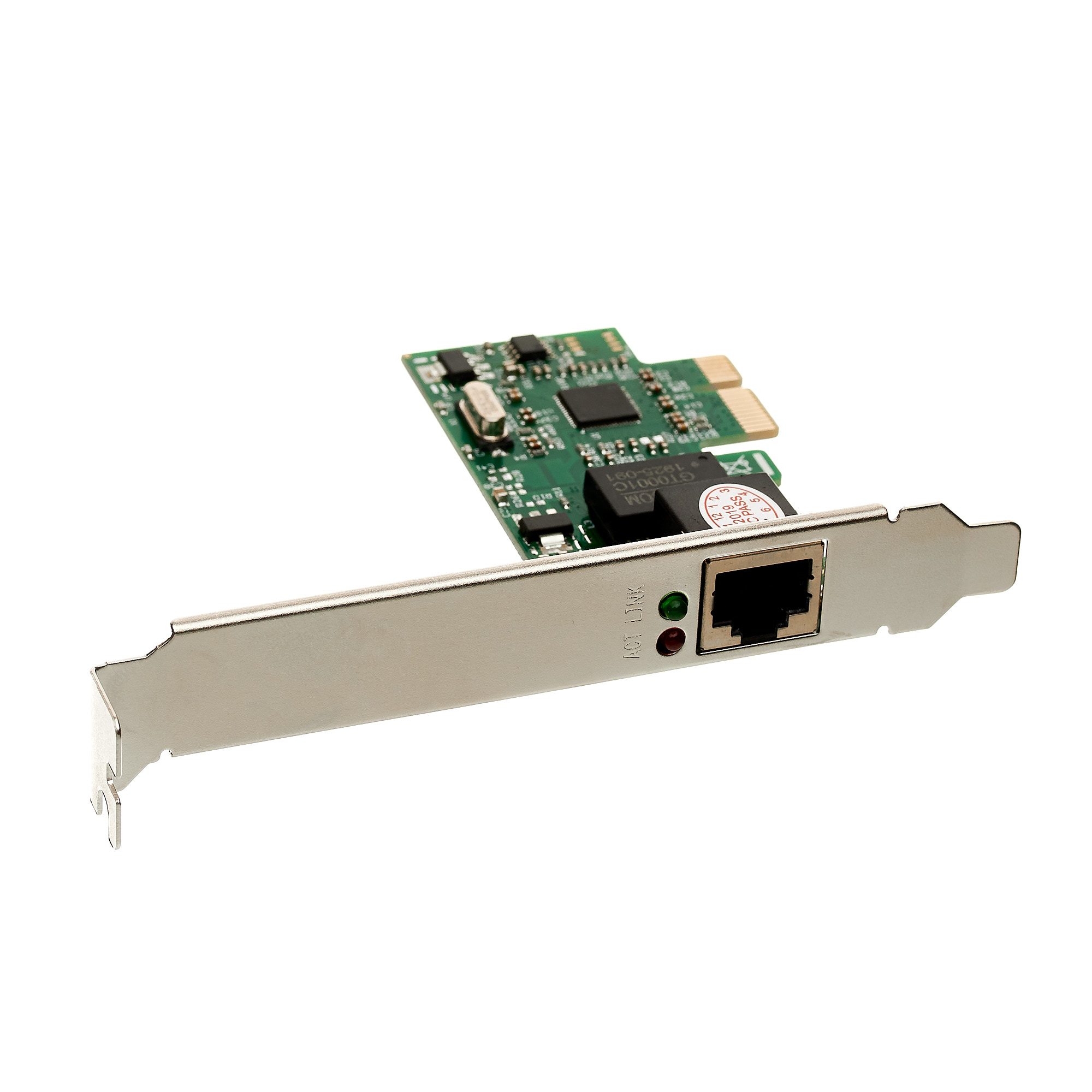 

Сетевая карта ExeGate EXE-560, 1xRJ-45, 1 Гбит/с, PCI-E, Bulk (EX281224RUS), EXE-560
