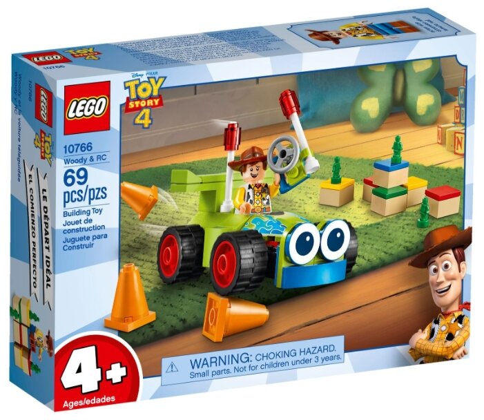 

Конструктор LEGO "История игрушек-4: Вуди на машине", деталей: 69 (10766), "История игрушек-4: Вуди на машине"