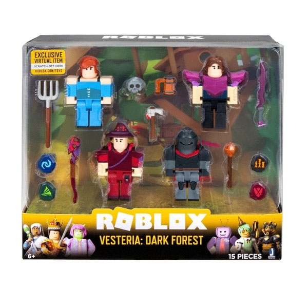 

Фигурка Roblox Vesteria: Dark Forest, 4 шт с аксессуарами (ROG0165), Vesteria: Dark Forest