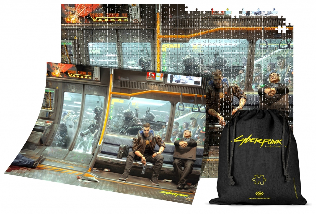 

Пазл Good Loot Cyberpunk 2077 Metro, 1000шт, Metro