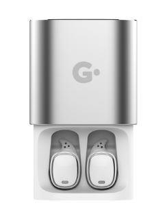 Беспроводные наушники GEOZON G-SOUND CUBE (G-S02SVR), серебристый