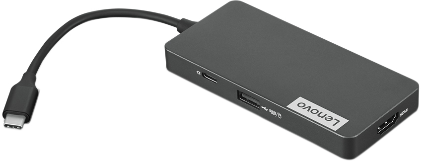 Док-станция Lenovo USB-C 7-in-1 Hub (4X90V55523)