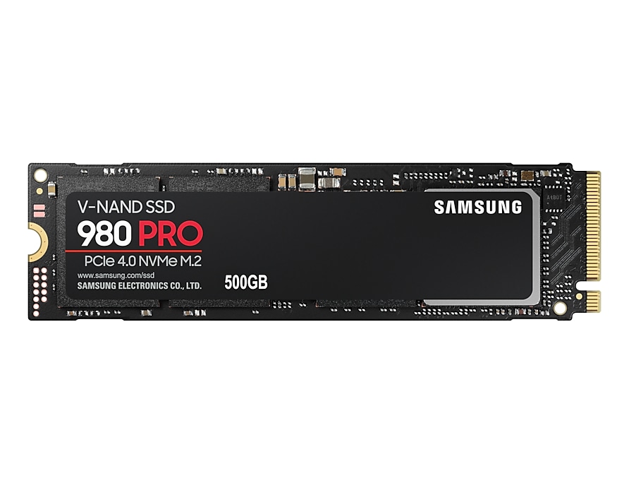 Твердотельный накопитель (SSD) Samsung 500Gb 980 PRO, 2280, M.2, NVMe (MZ-V8P500BW) - фото 1