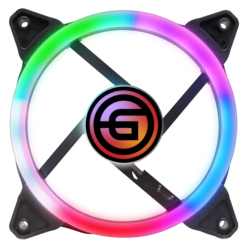 Вентилятор Ginzzu 12RR4, 120 мм, 1шт
