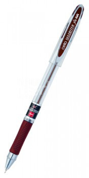 

Ручка шариковая Cello Maxriter XS, красный, пластик, колпачок, блистер (829372), XS