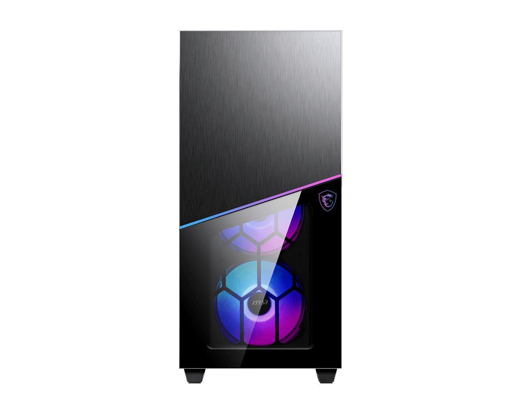 

Корпус MSI MPG SEKIRA 100R, EATX, Midi-Tower, 2xUSB 3.2, USB Type-C, RGB подсветка, черный, без БП, MPG SEKIRA 100R