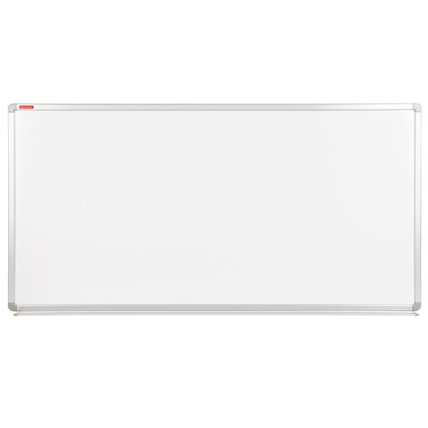 

Демонстрационная доска Brauberg Premium магнитно-маркерная, 120x240см, лак (белый)/алюминий (серый), лоток для аксессуаров (231702), Premium