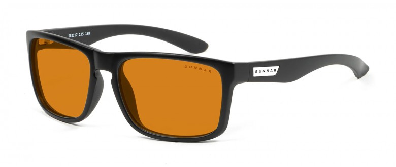 

Очки для работы за компьютером GUNNAR Intercept Amber Max , черный (INT-00112), Intercept Amber Max