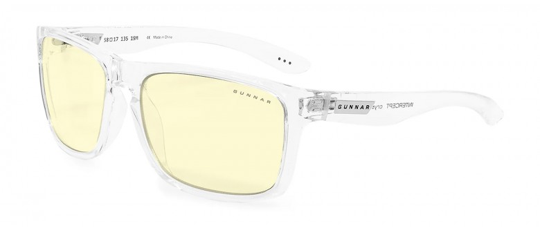 

Очки для работы за компьютером GUNNAR Intercept , белый (INT-07601), Intercept