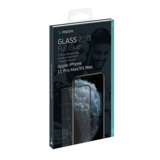 Защитное стекло Deppa, FullScreen, iPhone, iPhone XS Max / iPhone 11 Pro Max
