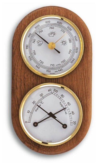 

Аналоговая метеостанция TFA, 20.1051, деревяная {20.1051}, 20.1051