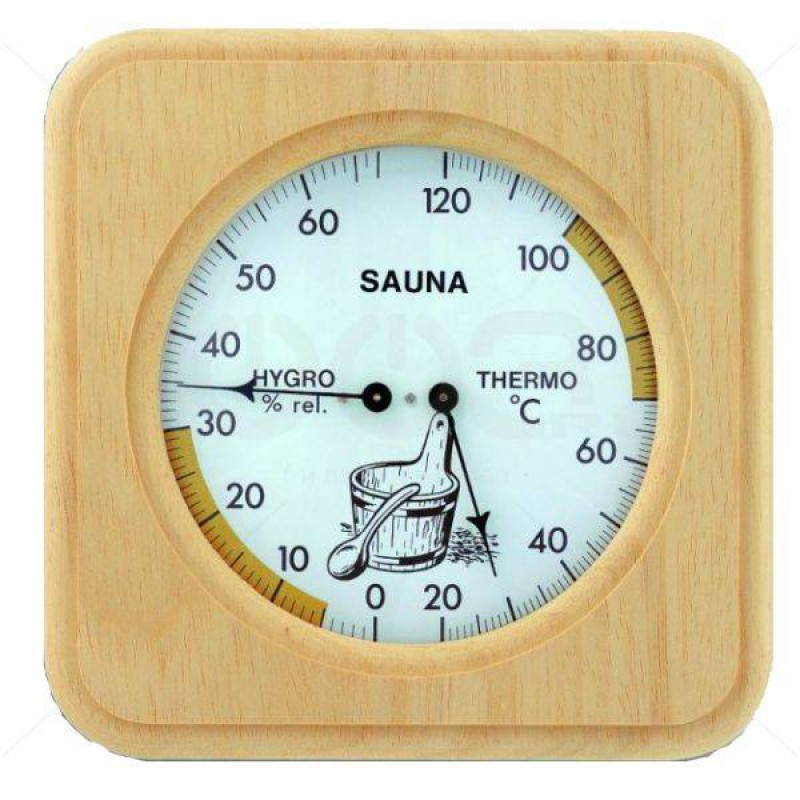 Термогигрометр, 20°C-120°C, дерево, TFA 40.1007