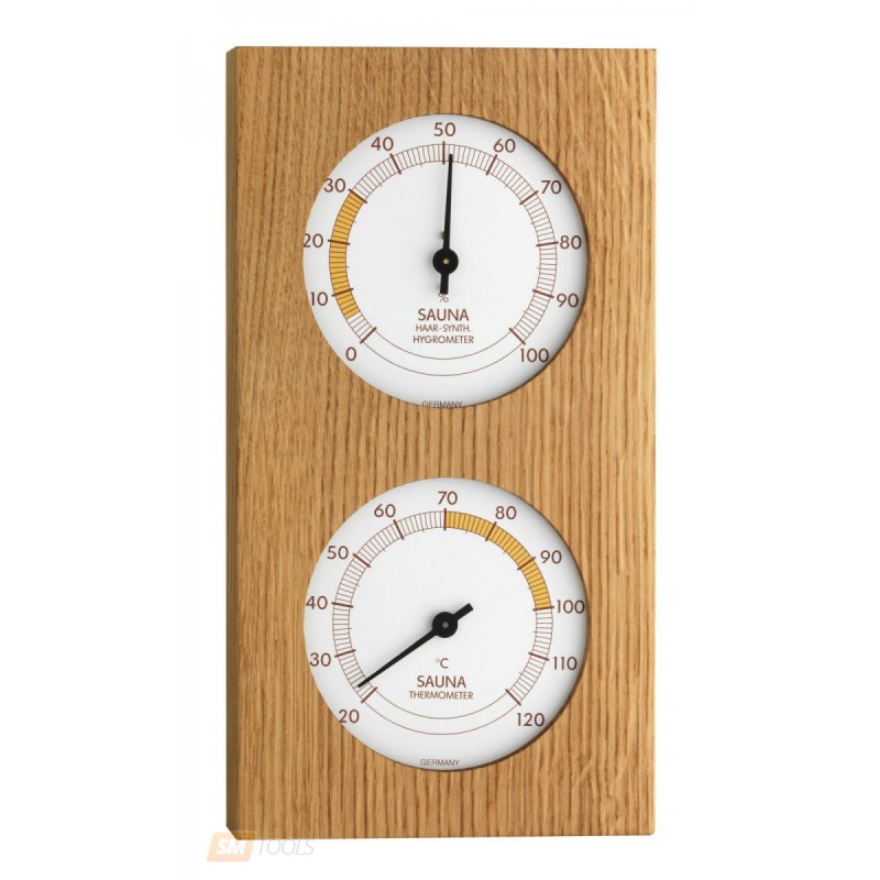 Термогигрометр, 20°C-120°C, дерево, TFA 40.1052.01