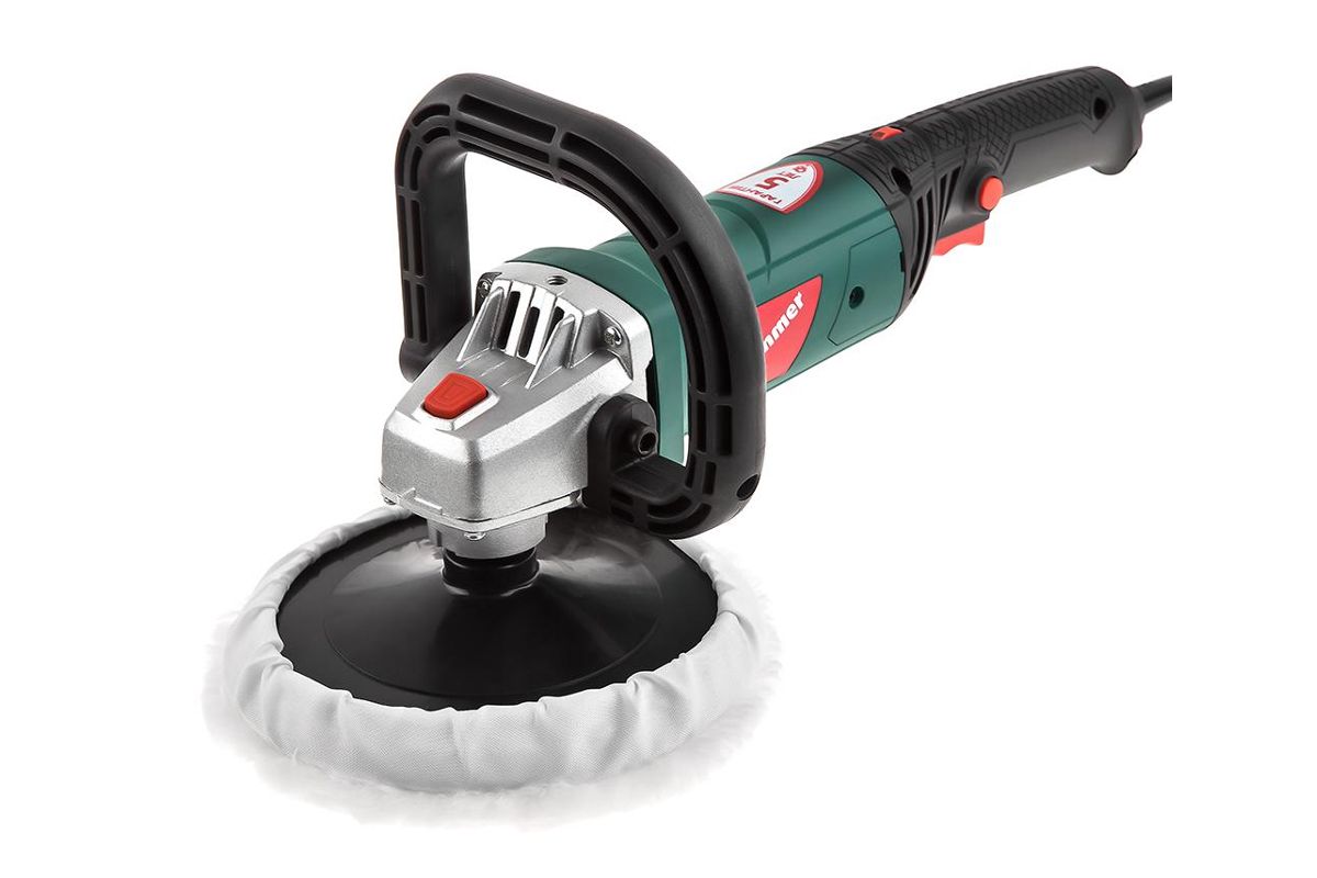 

Полировальная машина Hammer USM1200P, сетевая, M14, 1200Вт, 3500 об/мин, макс. диаметр диска 180 мм, регулировка оборотов, 2.4 кг, USM1200P