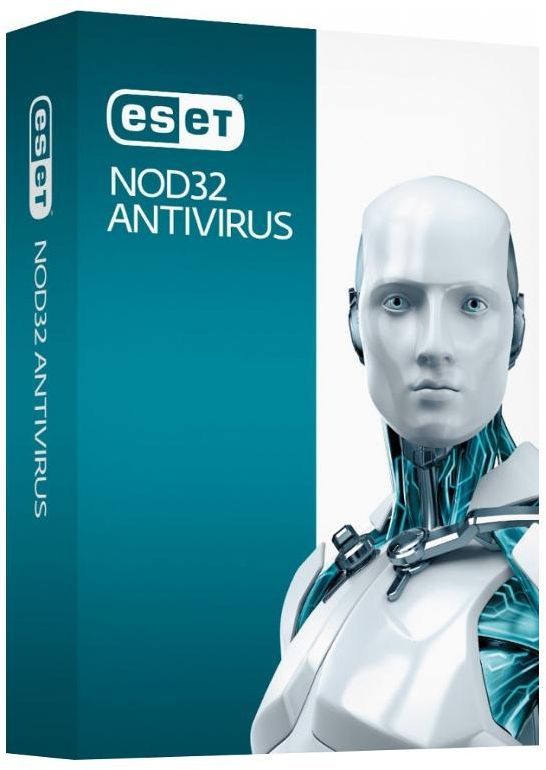 Антивирус ESET NOD32 Antivirus базовая лицензия Russian 1 лицензия 1 ПК на 12 месяцев BOX NOD32-ENA-NSABOX-1-1 94500₽