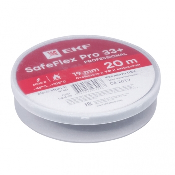 

Изолента ПВХ plc-iz-sfpro-b, 0.18мм/19мм/20м, черная, SafeFlex Pro 33+ EKF (plc-iz-sfpro-b), plc-iz-sfpro-b