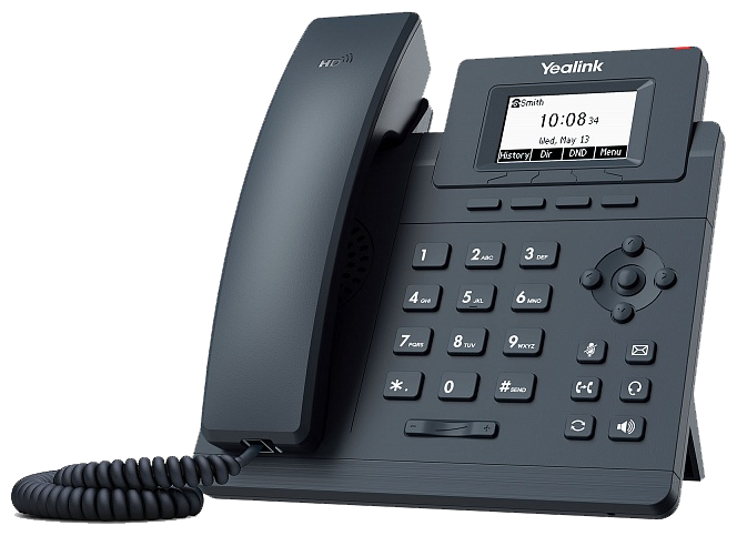 VoIP-телефон Yealink SIP-T30P, 1 SIP-аккаунт