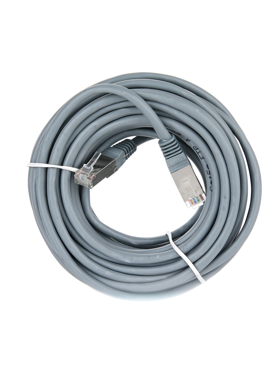

Патч-корд FTP кат.5e, 10м, RJ45-RJ45, серый, TELECOM (NA102-FTP-C5E-10M), NA102-FTP-C5E-10M